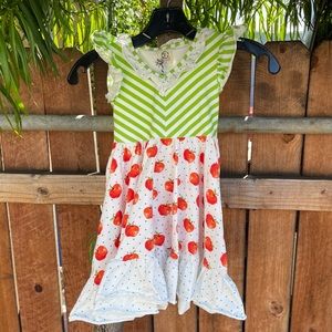 Olive Mae V-Neck Flutter Dress size 3T